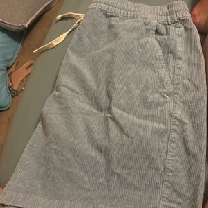 Valor men’s corduroy shorts light blue XL